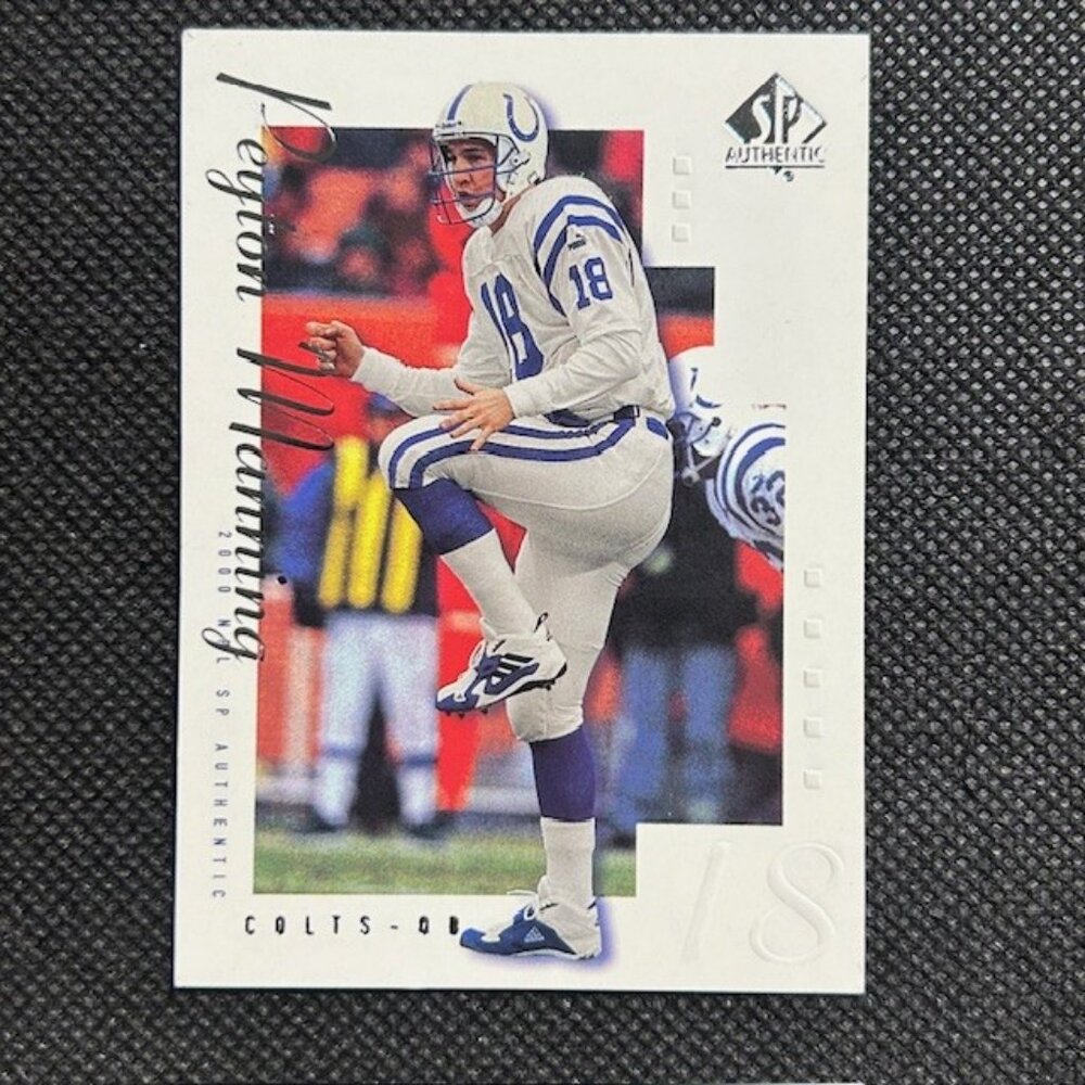2000 SP Authentic #35 Peyton Manning Indianapolis Colts
